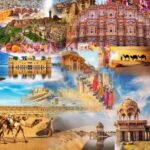 Rajasthan famous palace combine images